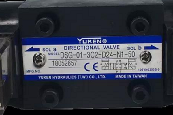 YUKEN油研電磁閥T-DSG-03-3C4-D24-5040,S-DSG-03-3C4-D24-N1-50